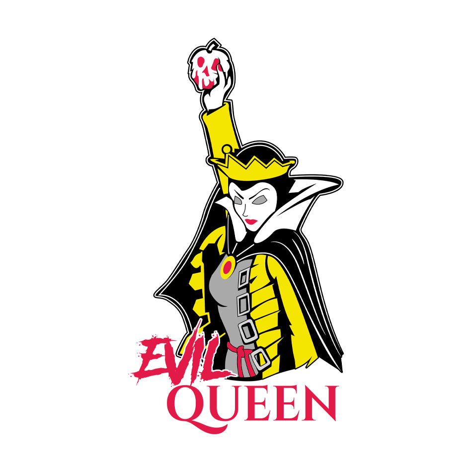 Evil Queen Ladies Geek Graphic Tee