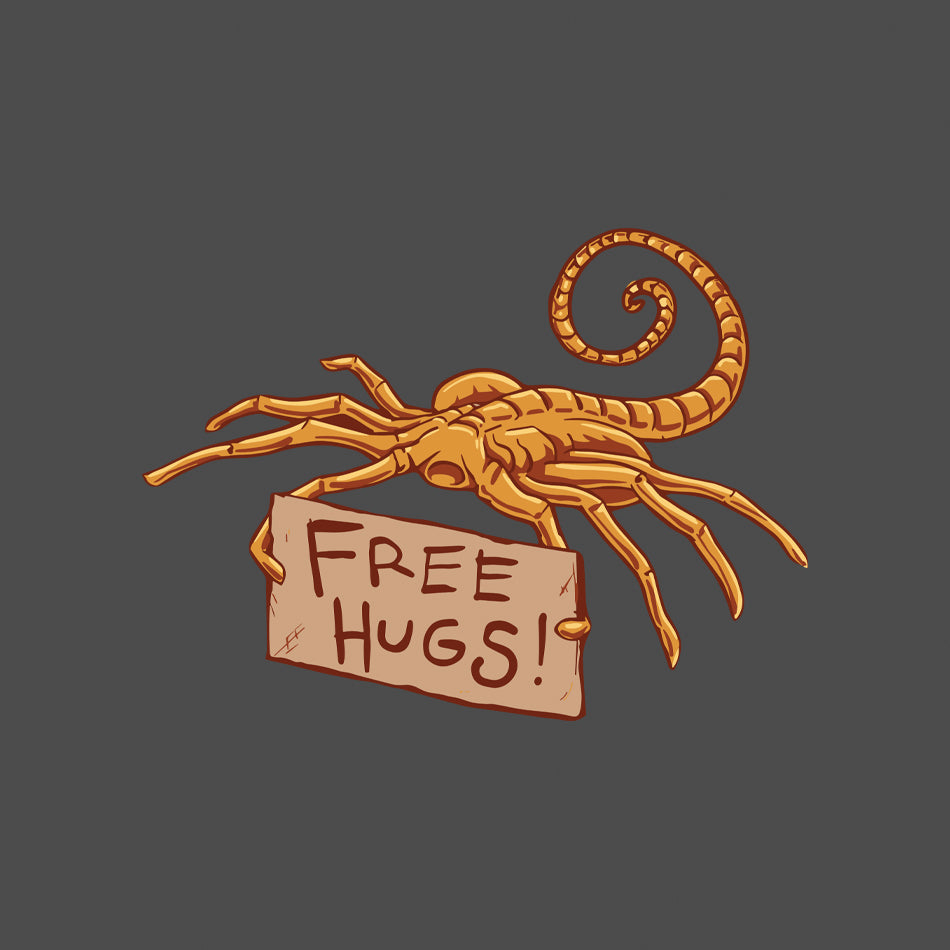 Free Hugs Geek Graphic Tee