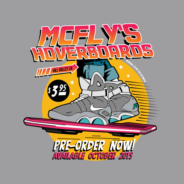 McFly's Hoverboards Geek Graphic Tee
