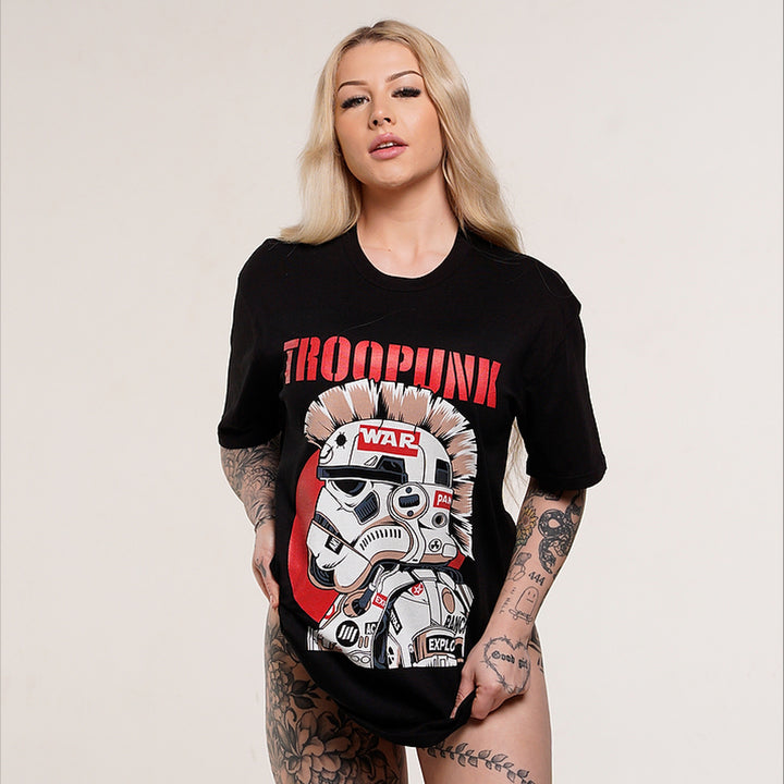 Troopunk Geek Graphic Tee