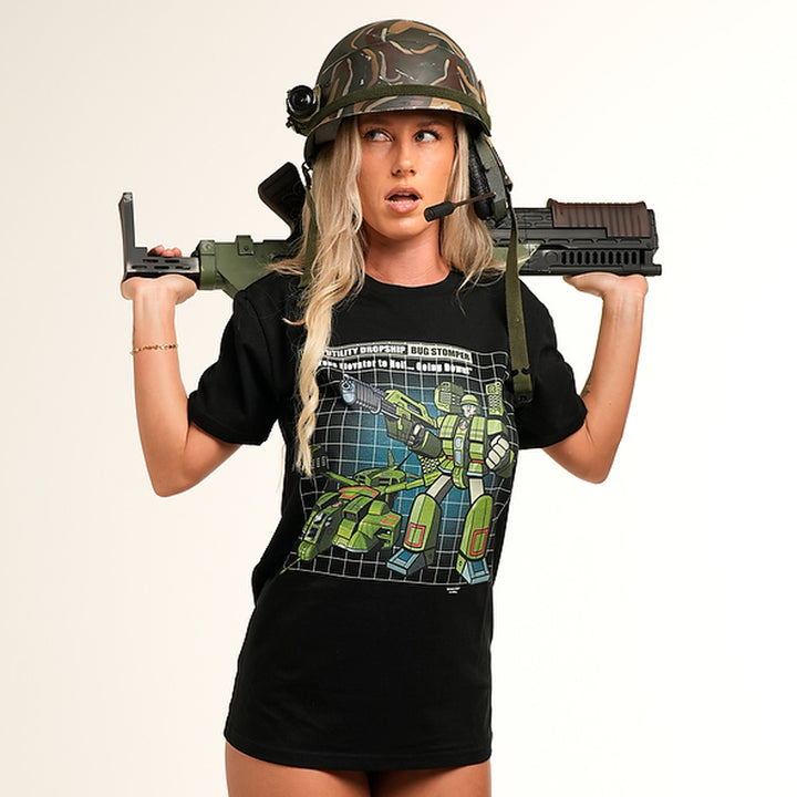 Bug Stomper Geek Graphic Tee