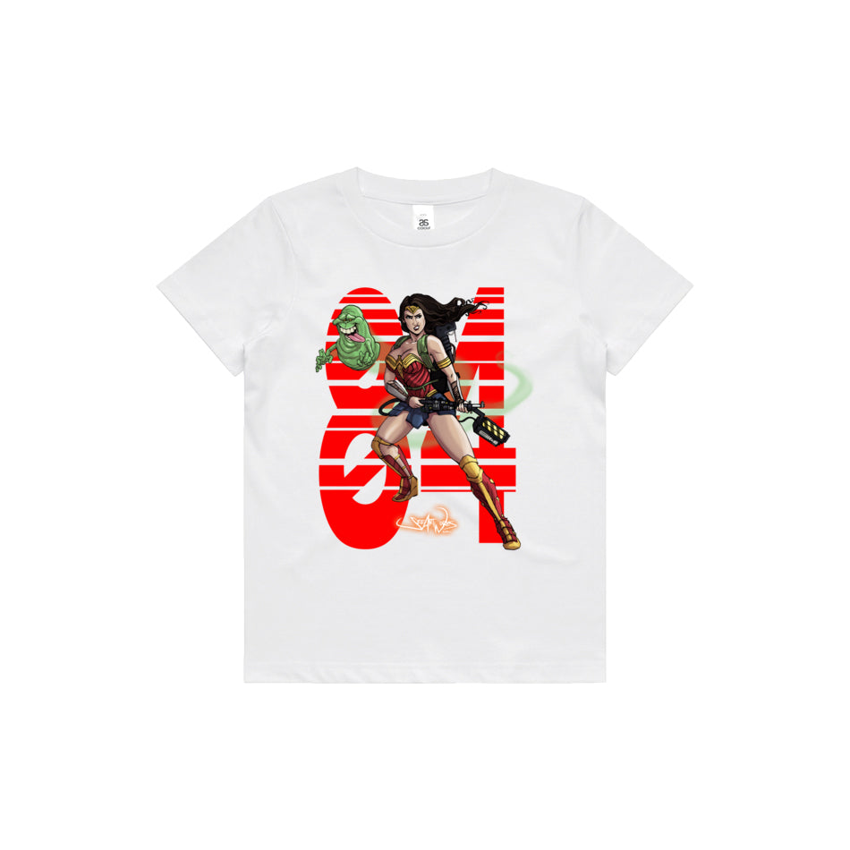 Bustin' makes her feel good Kids Graphic Tee