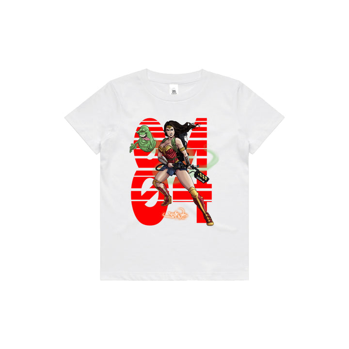 Bustin' makes her feel good Kids Graphic Tee