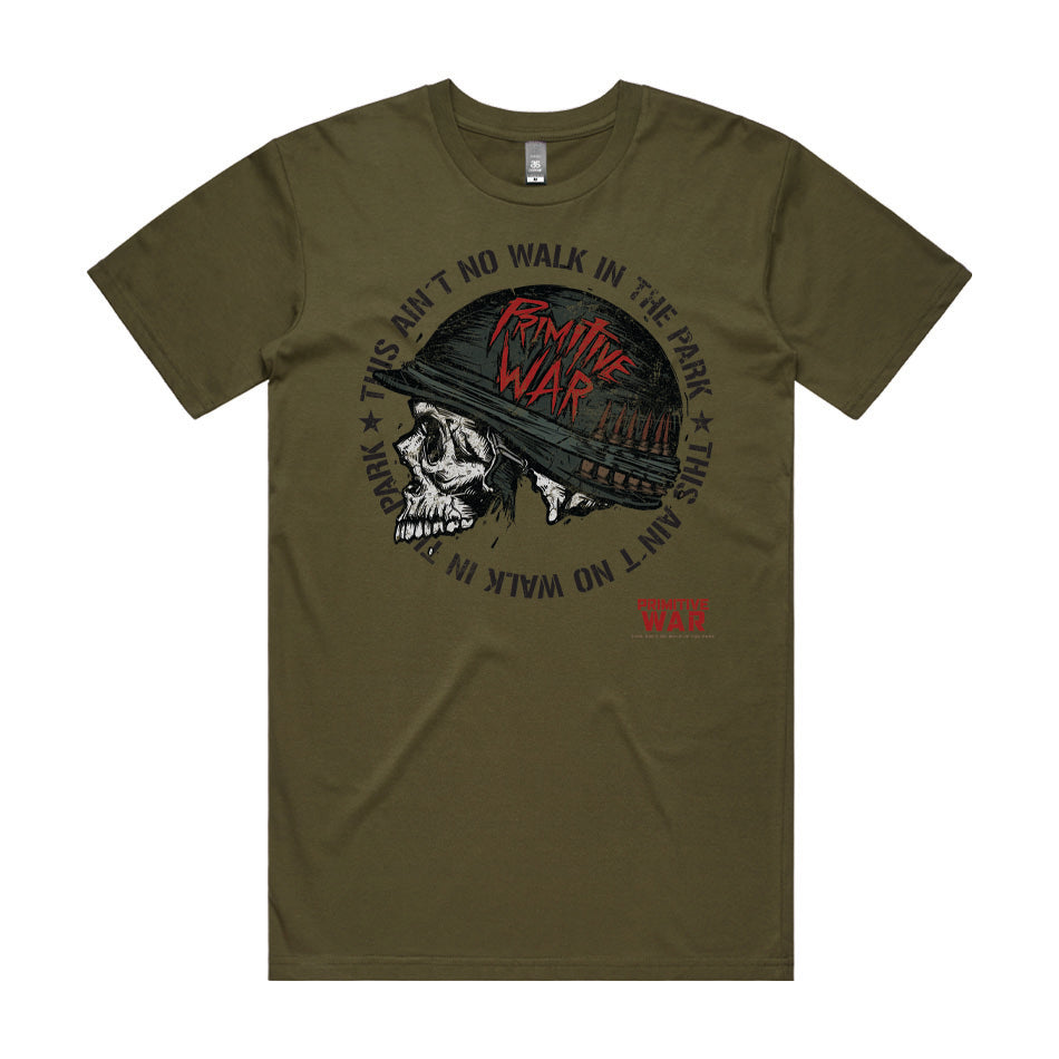 Full Metal Militia Primitive War Graphic Tee