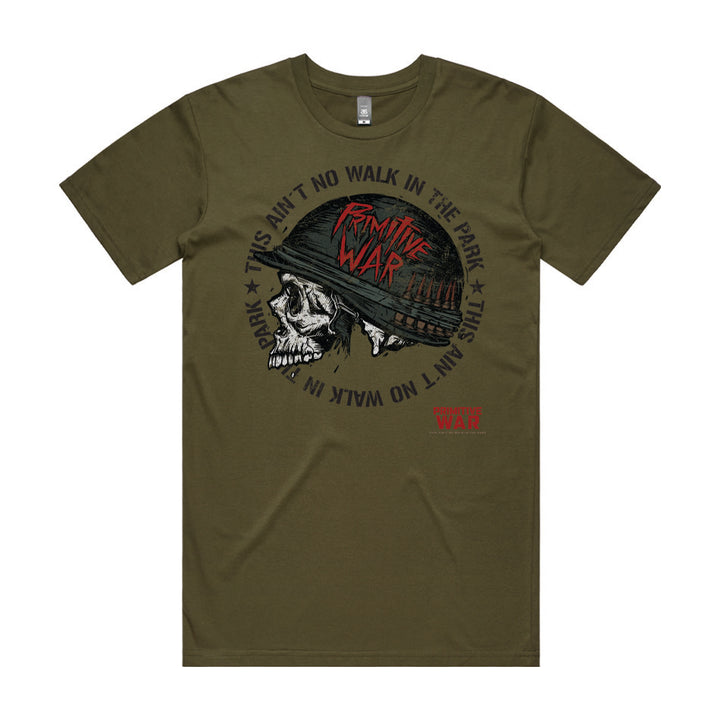 Full Metal Militia Primitive War Graphic Tee