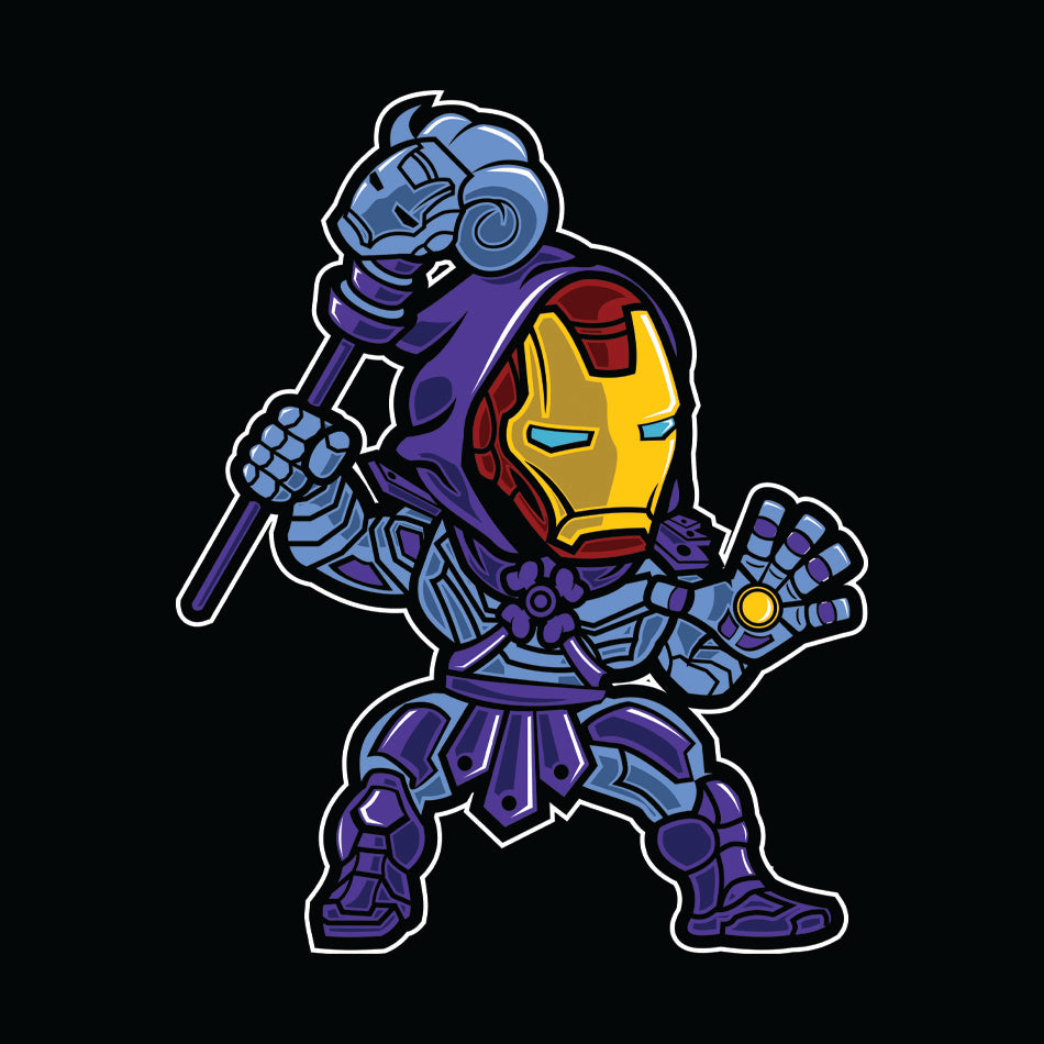 Iron Skelly Geek Graphic Tee