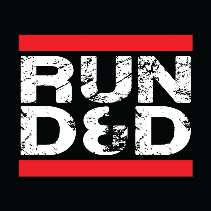 Run D & D Geek Graphic Tee