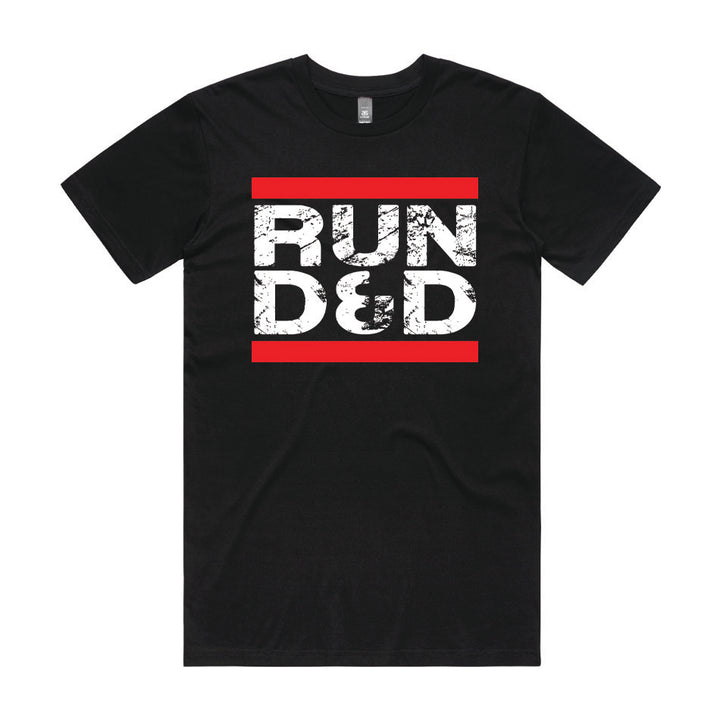 Run D & D Geek Graphic Tee