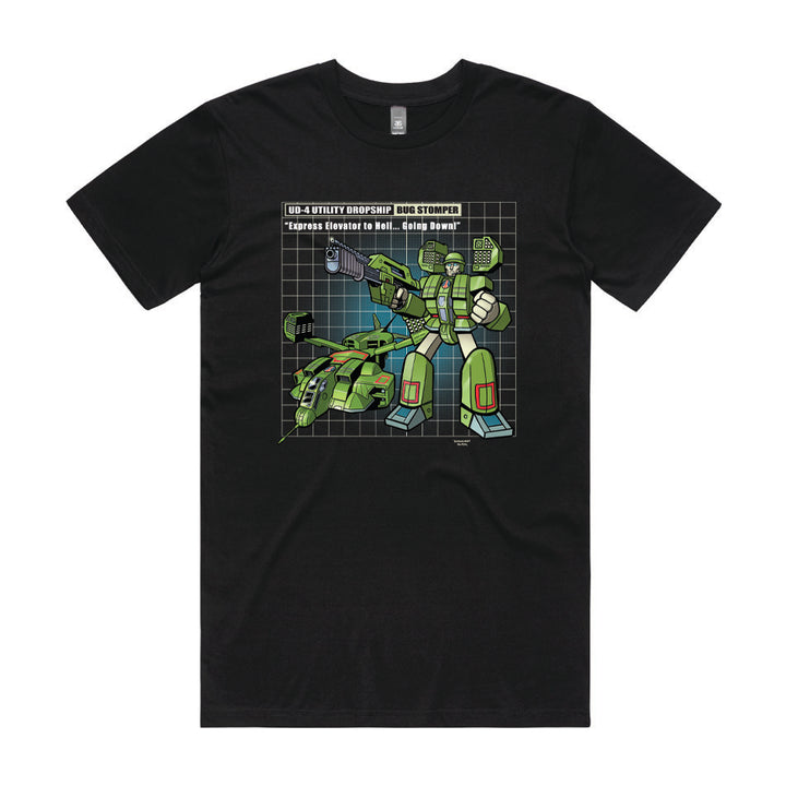 Bug Stomper Geek Graphic Tee