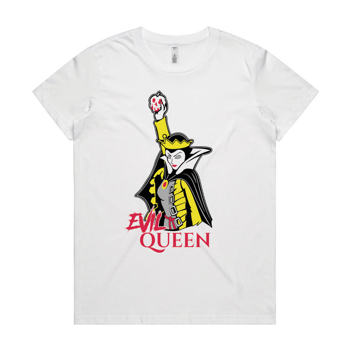 Evil Queen Ladies Geek Graphic Tee