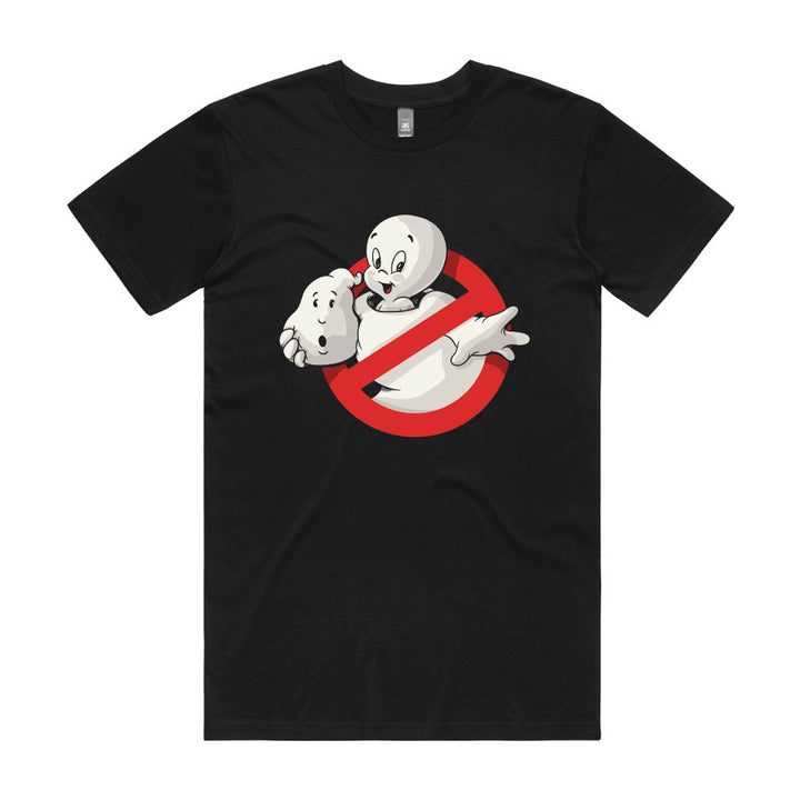 Friendly Ghost Busted Geek Graphic Tee