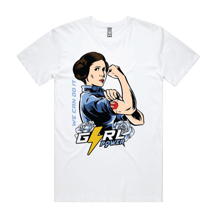 Rebel Girl Power Geek Graphic Tee