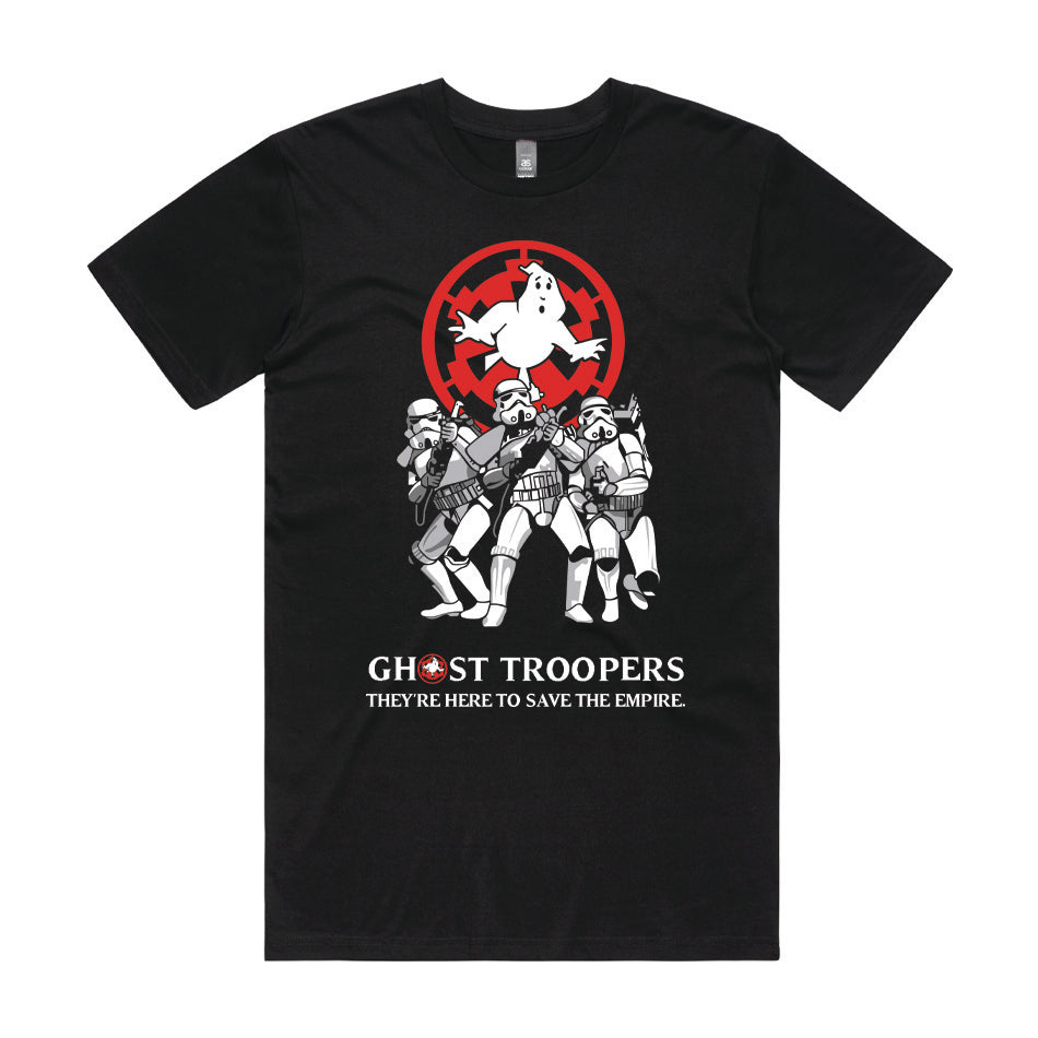 Ghost Troopers Geek Graphic Tee