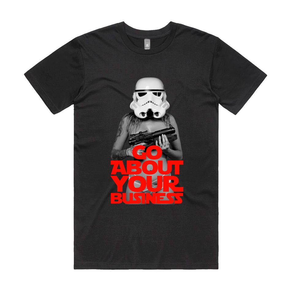 Big Business Trooper Geek Graphic Tee