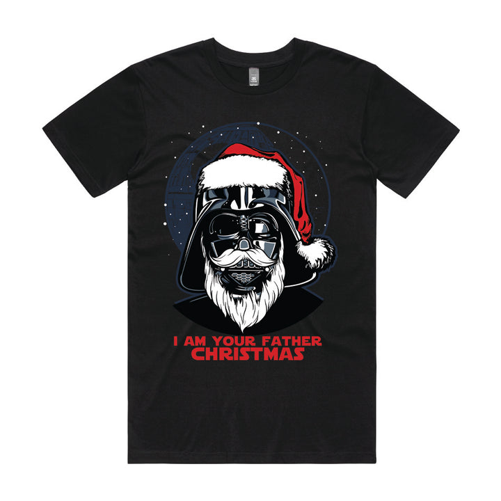 I am Your Father Christmas Xmas Geek Graphic Tee