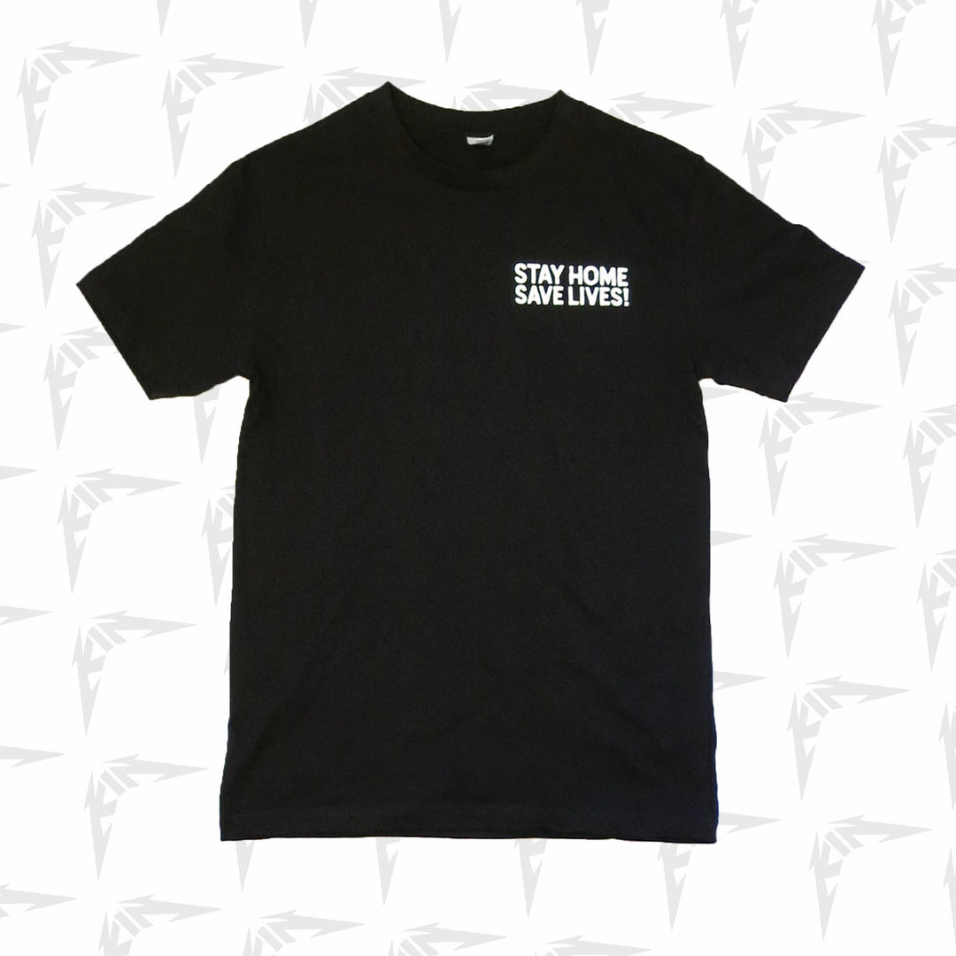 Stay Home Save Lives Covid-19 Graphic Tee